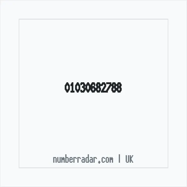 Reverse number check for +44 1030 682788 — who called me?