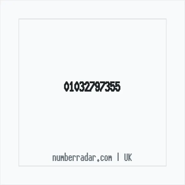 Reverse number check for +44 1032 797355 — who called me?