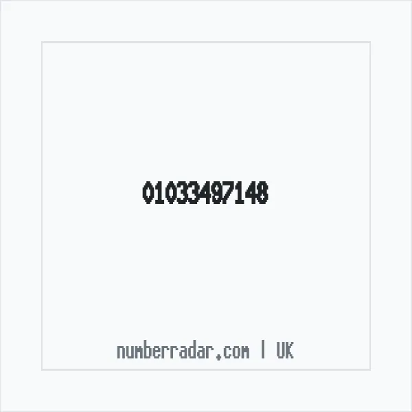 Reverse number check for +44 1033 497148 — who called me?