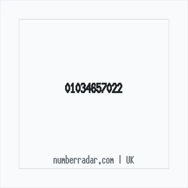 Reverse number check for +44 1034 657022 — who called me?