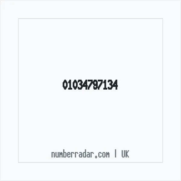 Reverse number check for +44 1034 797134 — who called me?