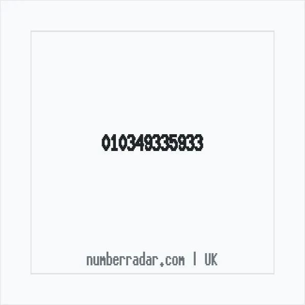Reverse number check for +44 (1034) 933-593 — who called me?
