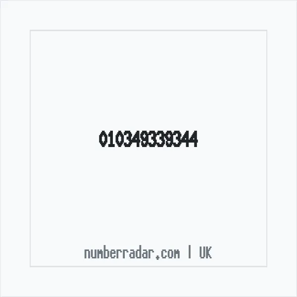 Reverse number check for +44 (1034) 933-934 — who called me?