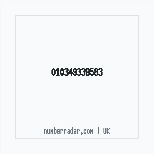 Reverse number check for +44 (1034) 933-958 — who called me?