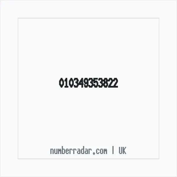 Reverse number check for +44 (1034) 935-382 — who called me?