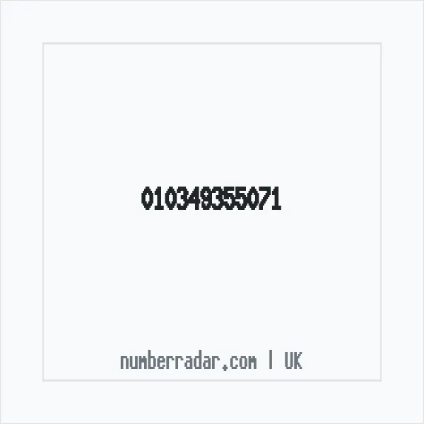 Reverse number check for +44 (1034) 935-507 — who called me?
