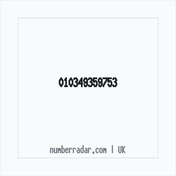 Reverse number check for +44 (1034) 935-975 — who called me?