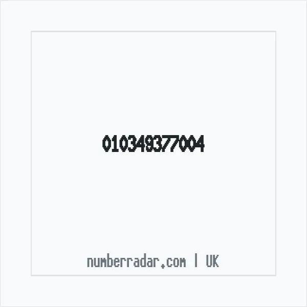 Reverse number check for +44 (1034) 937-700 — who called me?