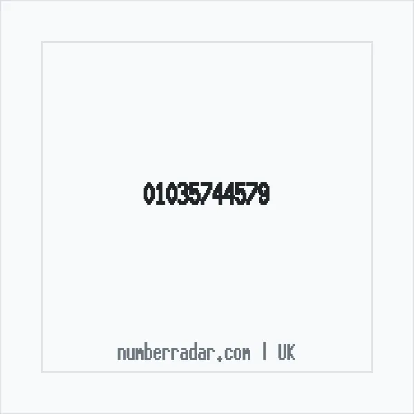 Reverse number check for +44 1035 744579 — who called me?