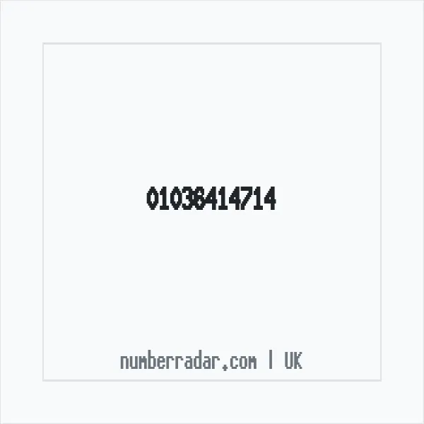 Reverse number check for +44 1036 414714 — who called me?