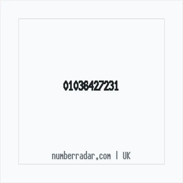 Reverse number check for +44 1036 427231 — who called me?