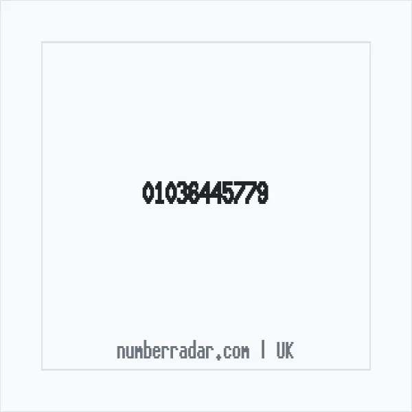 Reverse number check for +44 1036 445779 — who called me?