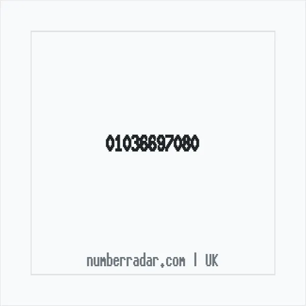 Reverse number check for +44 1036 697080 — who called me?