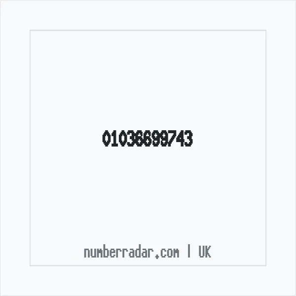 Reverse number check for +44 1036 699743 — who called me?