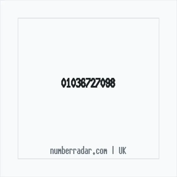 Reverse number check for +44 1036 727098 — who called me?