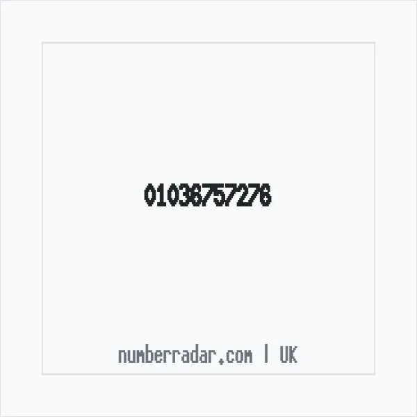Reverse number check for +44 1036 757276 — who called me?