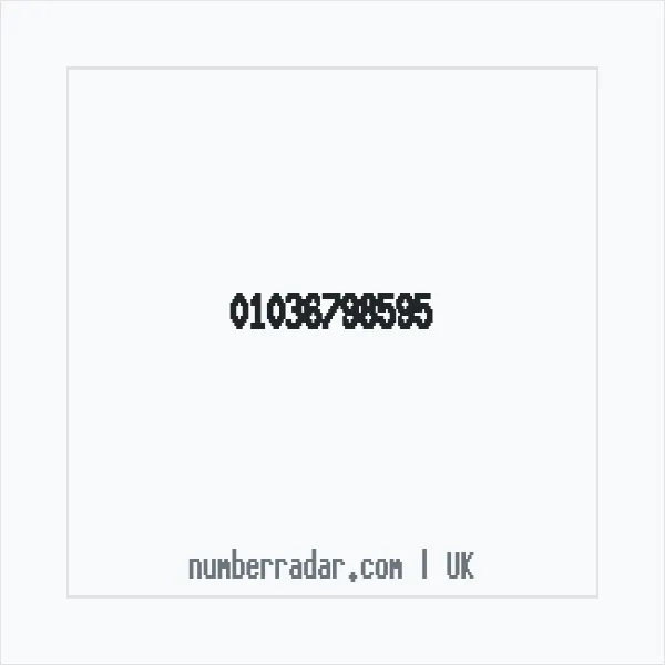Reverse number check for +44 1036 798595 — who called me?
