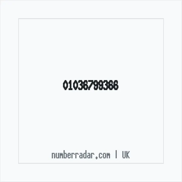 Reverse number check for +44 1036 799366 — who called me?