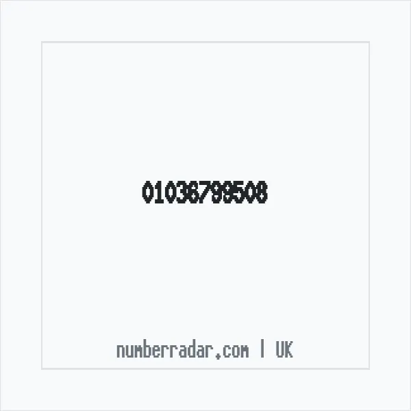 Reverse number check for +44 1036 799508 — who called me?