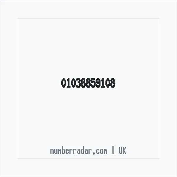 Reverse number check for +44 1036 859108 — who called me?