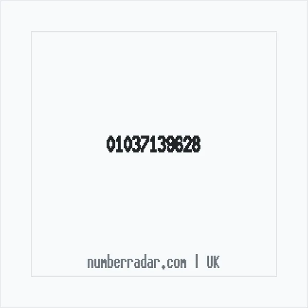 Reverse number check for +44 1037 139628 — who called me?