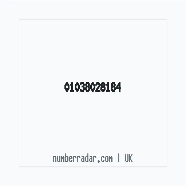 Reverse number check for +44 1038 028184 — who called me?