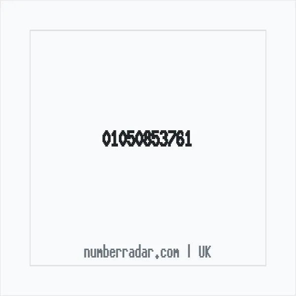 Reverse number check for +44 1050 853761 — who called me?