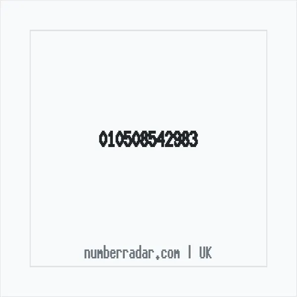 Reverse number check for +44 (1050) 854-298 — who called me?