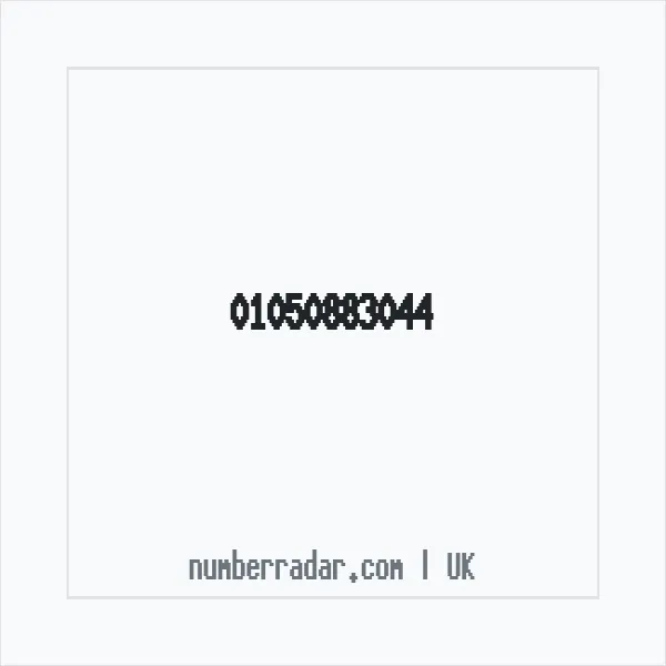 Reverse number check for +44 1050 883044 — who called me?