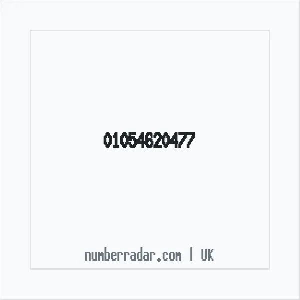 Reverse number check for +44 1054 620477 — who called me?