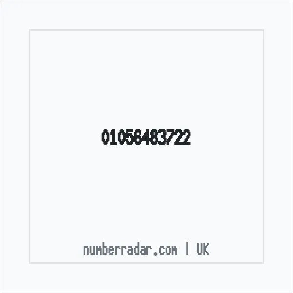 Reverse number check for +44 1056 483722 — who called me?