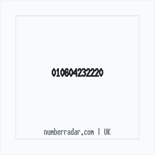 Reverse number check for +44 (1060) 423-222 — who called me?