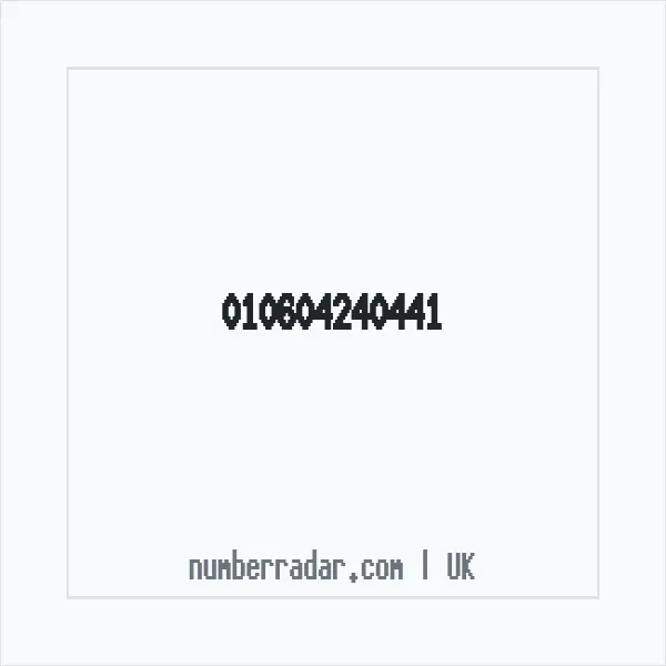 Reverse number check for +44 (1060) 424-044 — who called me?