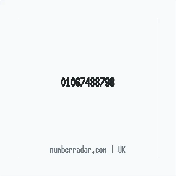 Reverse number check for +44 1067 488798 — who called me?