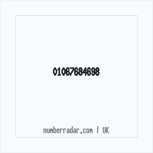Reverse number check for +44 1067 684698 — who called me?