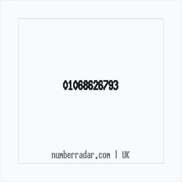 Reverse number check for +44 1068 626793 — who called me?