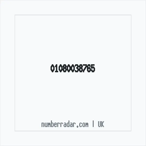 Reverse number check for +44 1080 038765 — who called me?