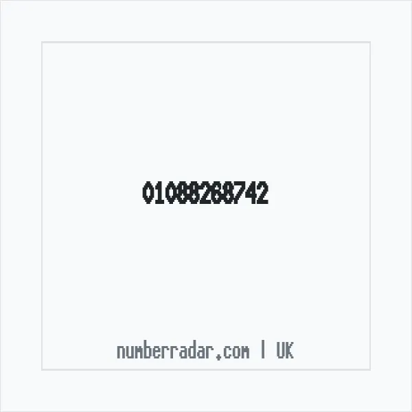 Reverse number check for +44 1088 268742 — who called me?