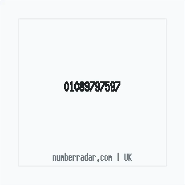 Reverse number check for +44 1089 797597 — who called me?