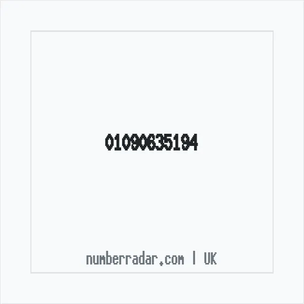 Reverse number check for +44 1090 635194 — who called me?