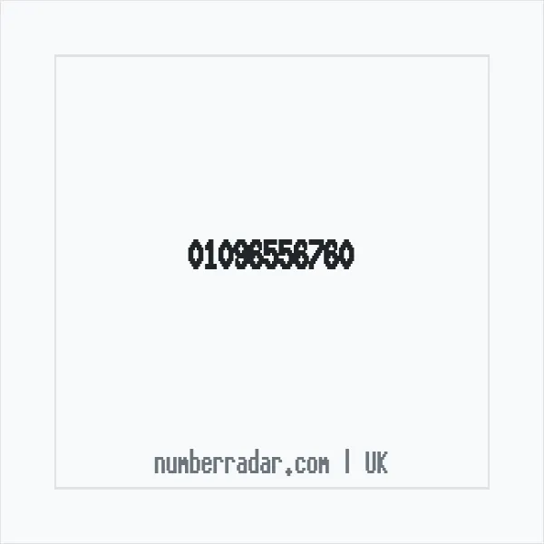 Reverse number check for +44 1096 556760 — who called me?