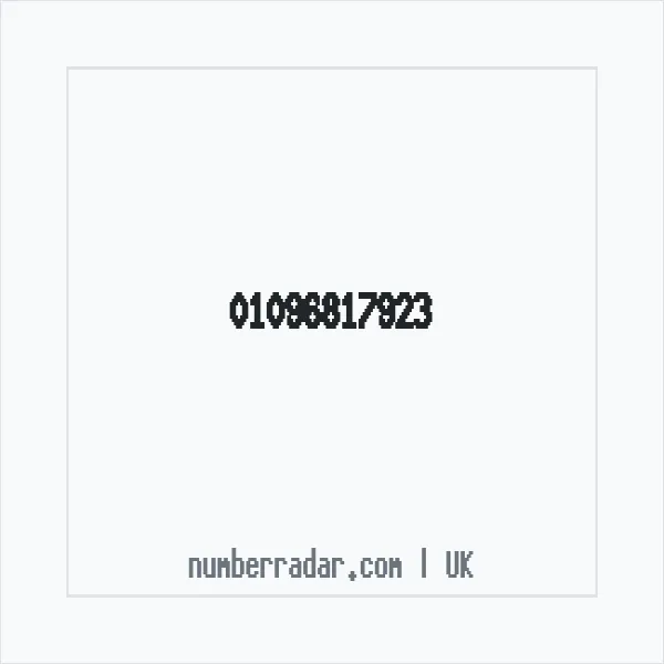 Reverse number check for +44 1096 817923 — who called me?