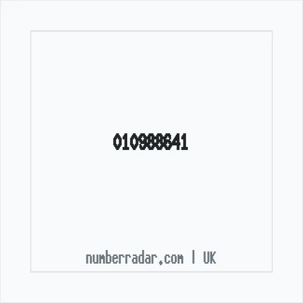 Reverse number check for +44 10988641 — who called me?