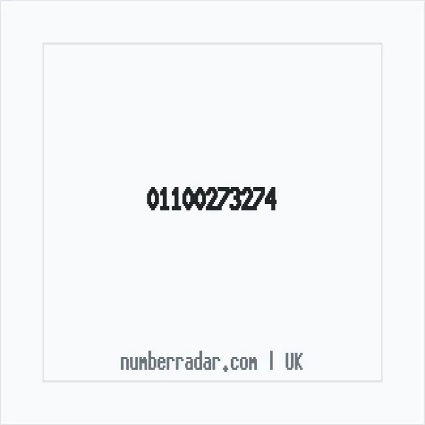 Reverse number check for +44 1100 273274 — who called me?
