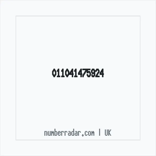 Reverse number check for +44 (1104) 147-592 — who called me?