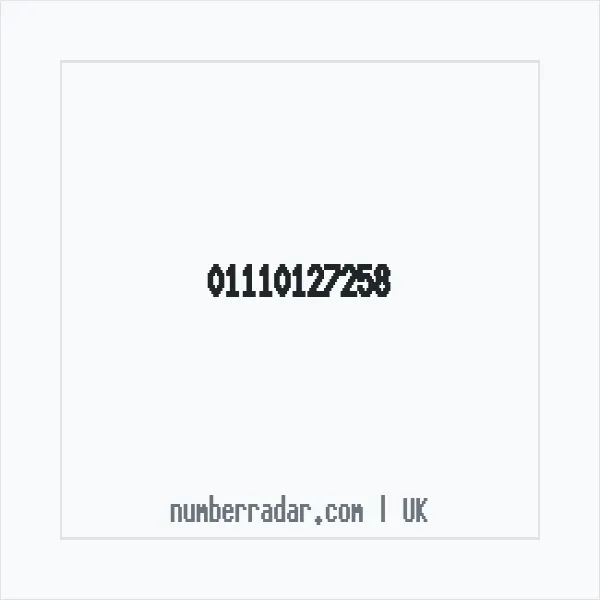 Reverse number check for +44 1110 127258 — who called me?