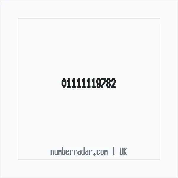 Reverse number check for +44 1111 119782 — who called me?