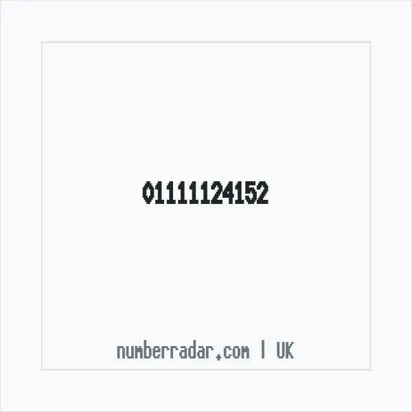 Reverse number check for +44 1111 124152 — who called me?
