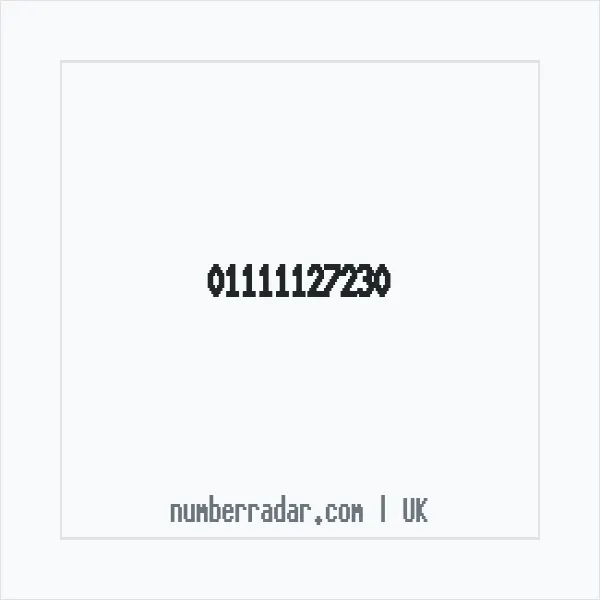 Reverse number check for +44 1111 127230 — who called me?