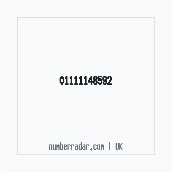 Reverse number check for +44 1111 148592 — who called me?